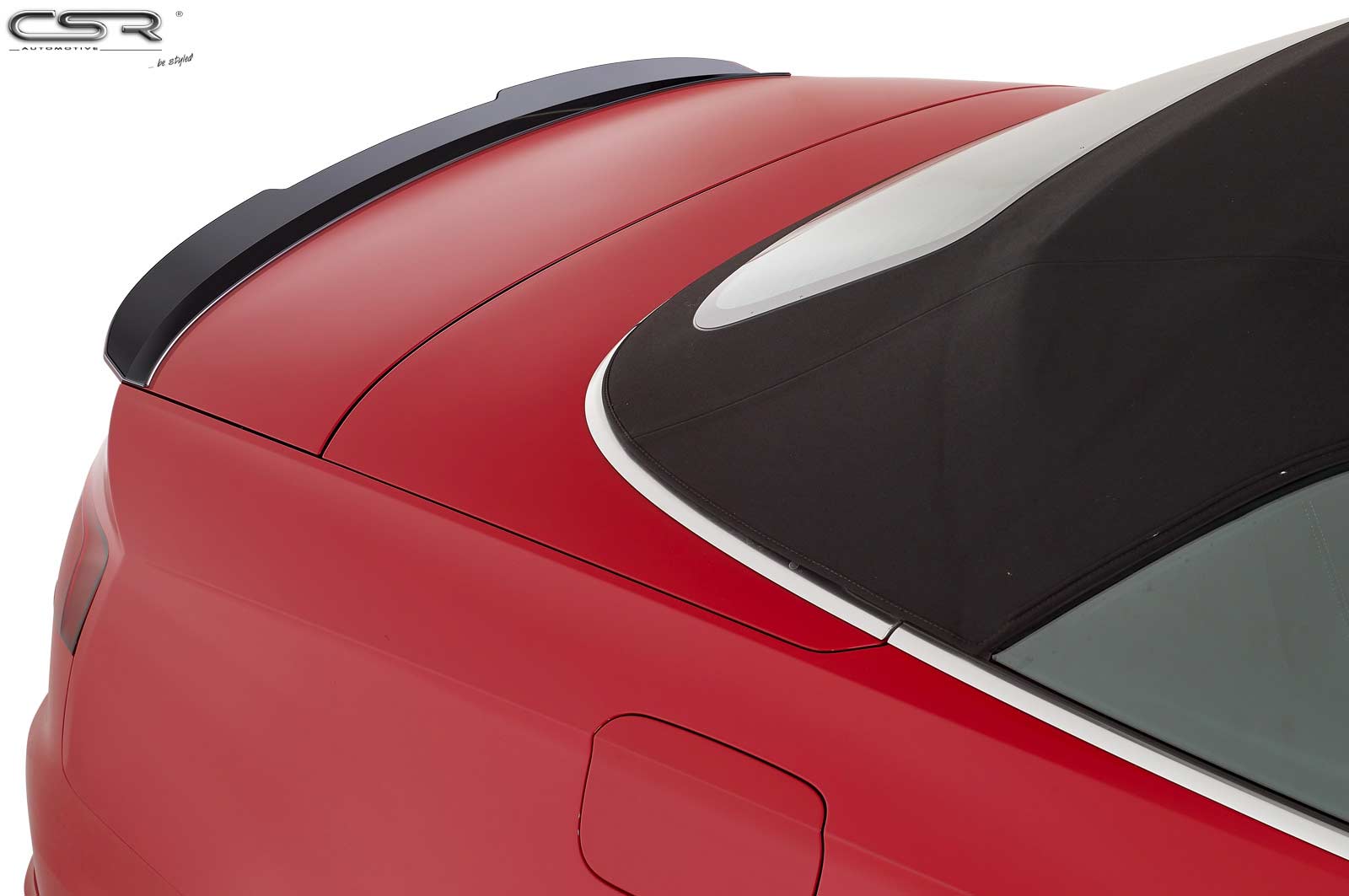CSR achterspoiler Audi A5 cabrio Glans zwart