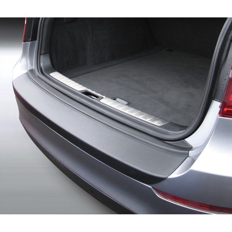 ABS Rear bumper protector  BMW X6 E71 2012-2014 Black