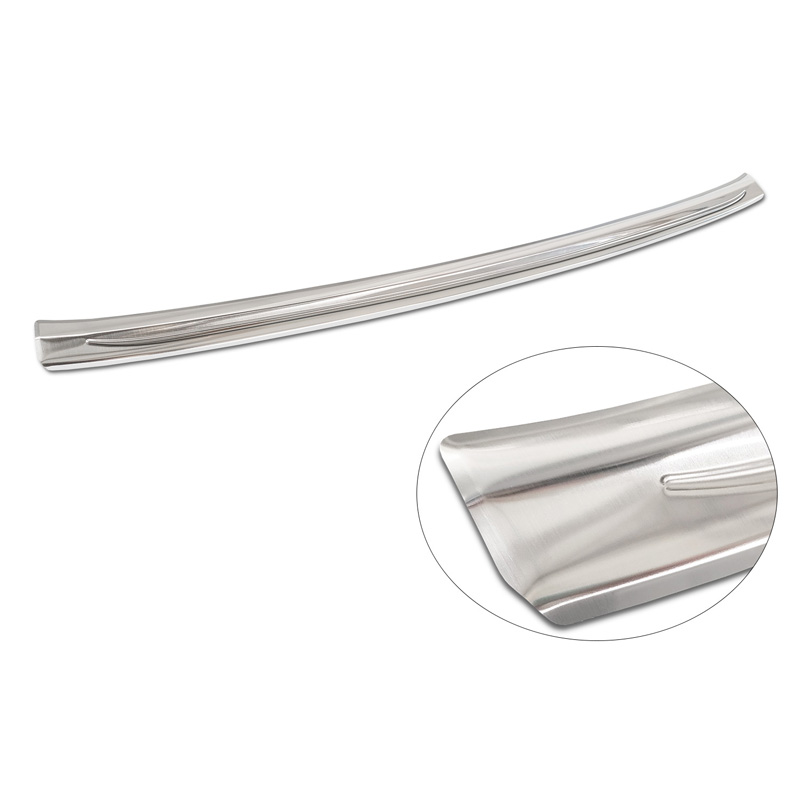 Stainless Steel Rear bumper protector  Toyota Corolla XII Sedan 2019-