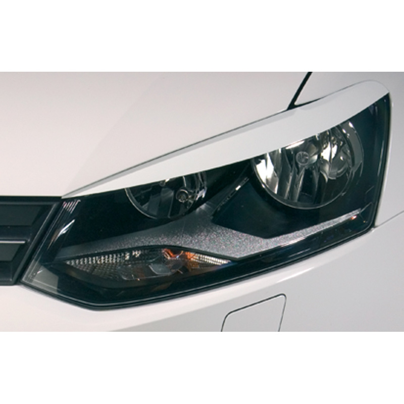 Head light spoilers  Volkswagen Polo 6R & 6C 2009-2017 (ABS)