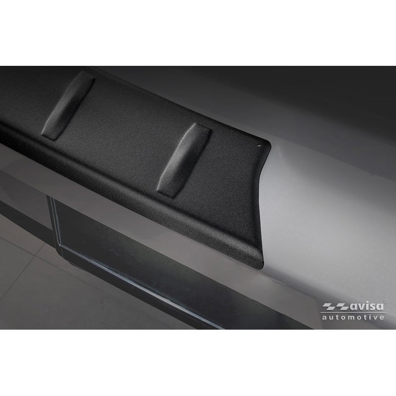 Avisa Stainless Steel Rear Bumper Protector  Leapmotor C10 2024- - Matt Black - 2-pieces