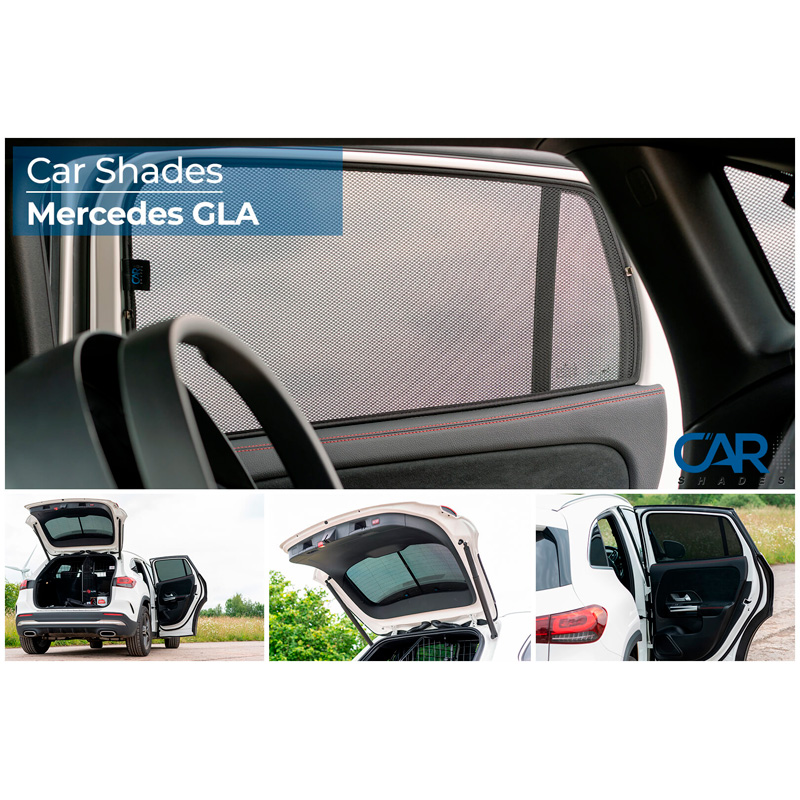 Set Car Shades  Mercedes GLA (H247) 2020- (4-pieces)