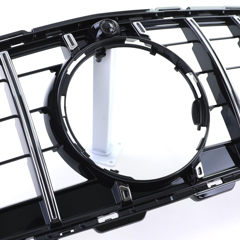 Grill Mercedes C-Class W206 (21-..) GT Look Chroom Zwart
