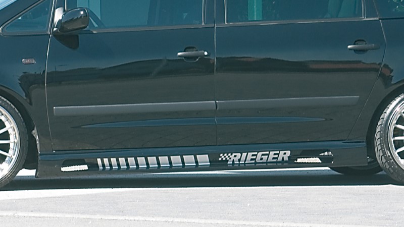 Zijskirts VW Sharan met 2 schacht en 2 uitsnedes Rieger