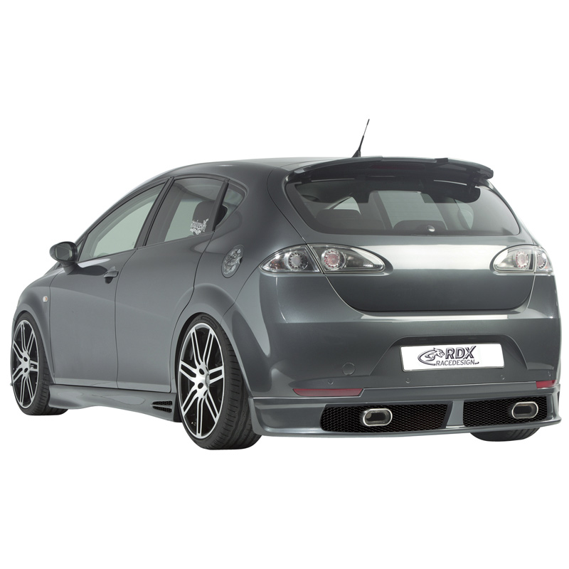 Achterskirt  Seat Leon 1P 2005-2009 excl. FR/Cupra (PU)