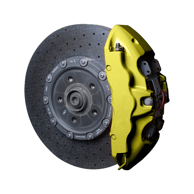Foliatec Brake Caliper Lacquer Set - hyper gold metallic - 3 Components