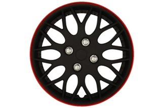 Wieldop Set Missouri 14'' Matt Black/Red Rim
