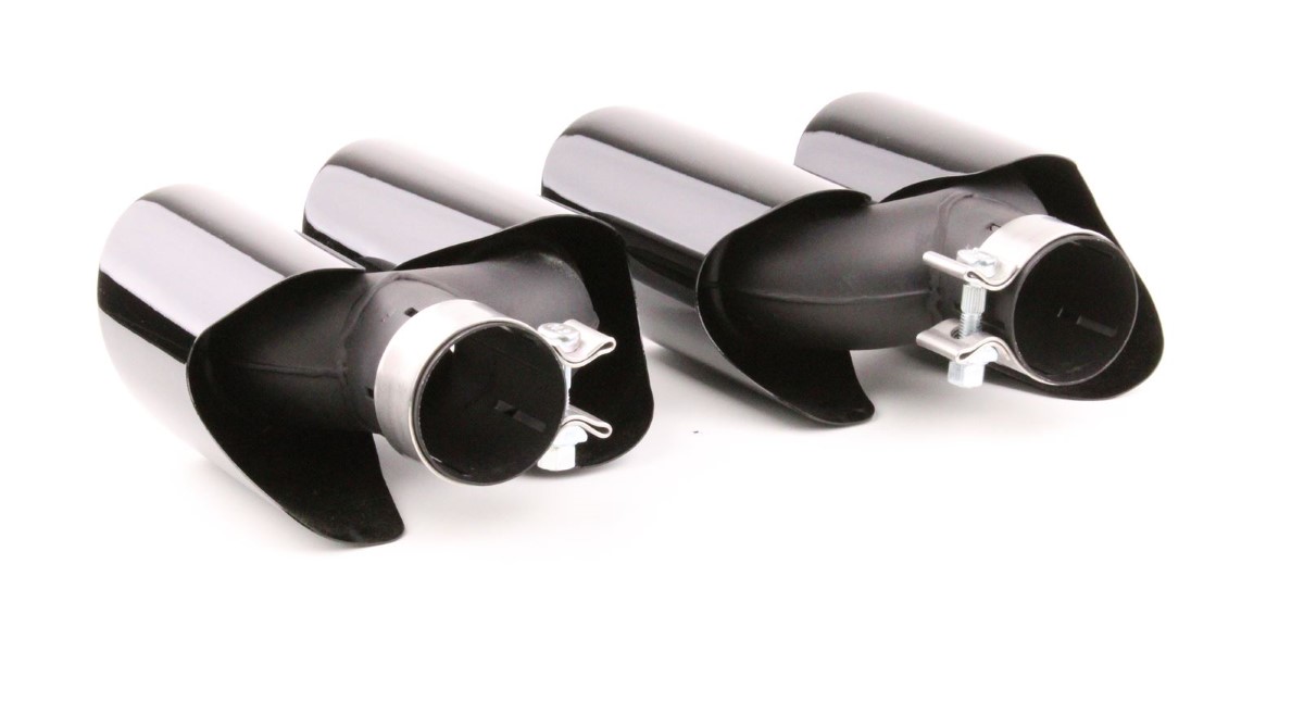Exhaust tips Porsche Cayenne 958 92A Facelift GTS Look 14-17