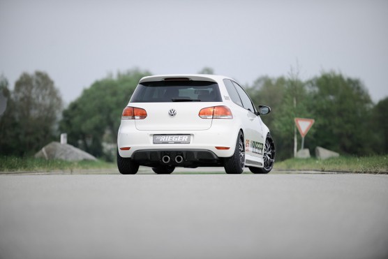 Diffuser Volkswagen Golf 6 Rieger Carbon Look