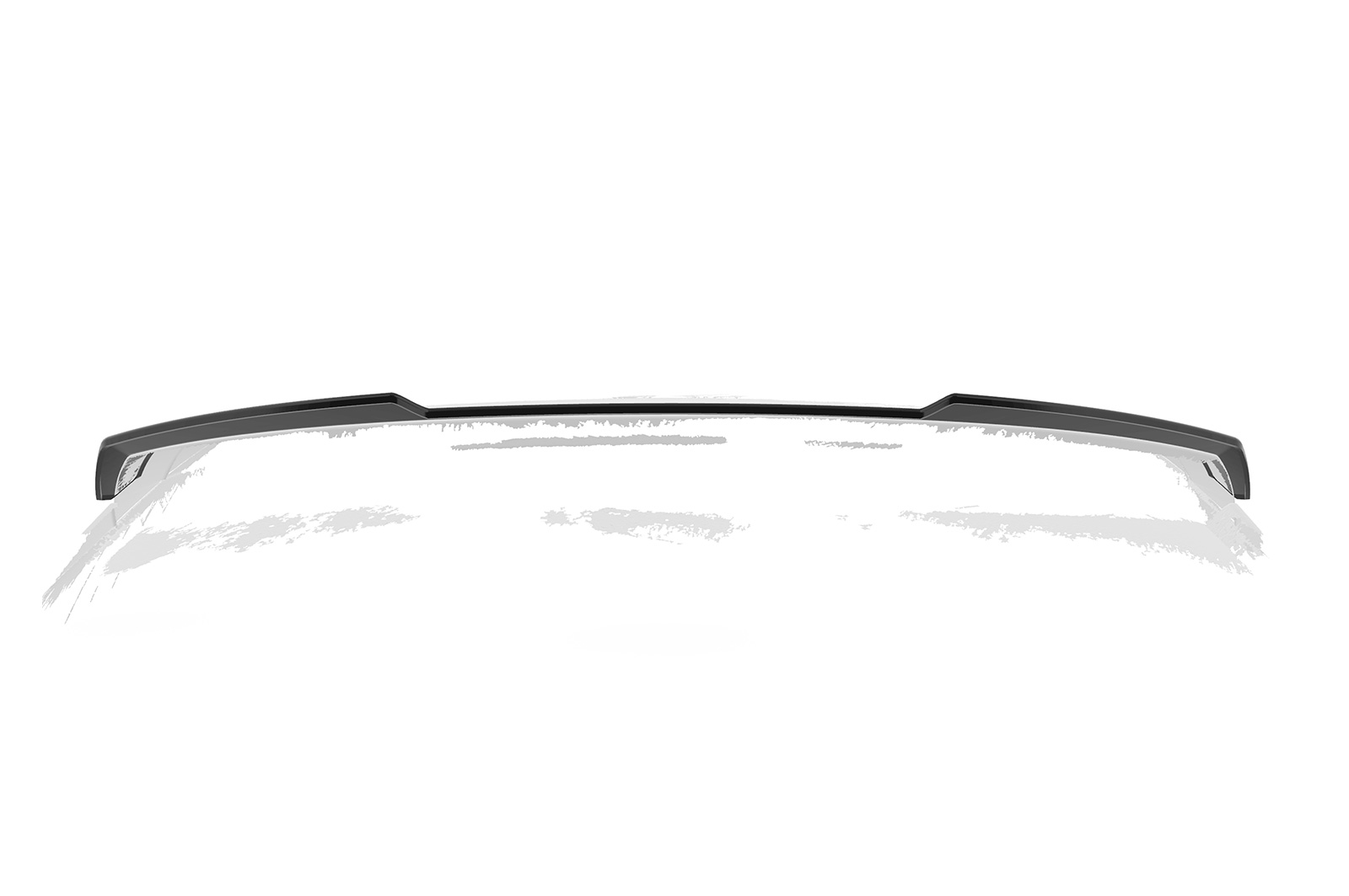 Spoiler Skoda Fabia 4 CSR glans Zwart
