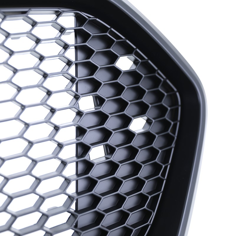 Grill Ford Transit Custom Facelift Honingraad Zwart