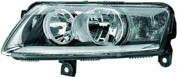 Koplamp links Audi A6 4F 04-10 DEPO H7+H15