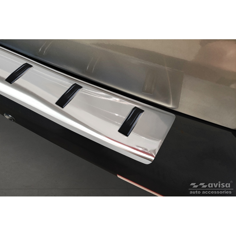 RVS Achterbumperprotector  Volkswagen Transporter T5 2003-2015 incl. Multivan/Caravelle 'STRONG EDITION'