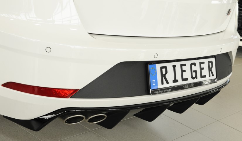 Diffusor Seat Leon ST FR 5F Station Wagon Rieger Glossy Black