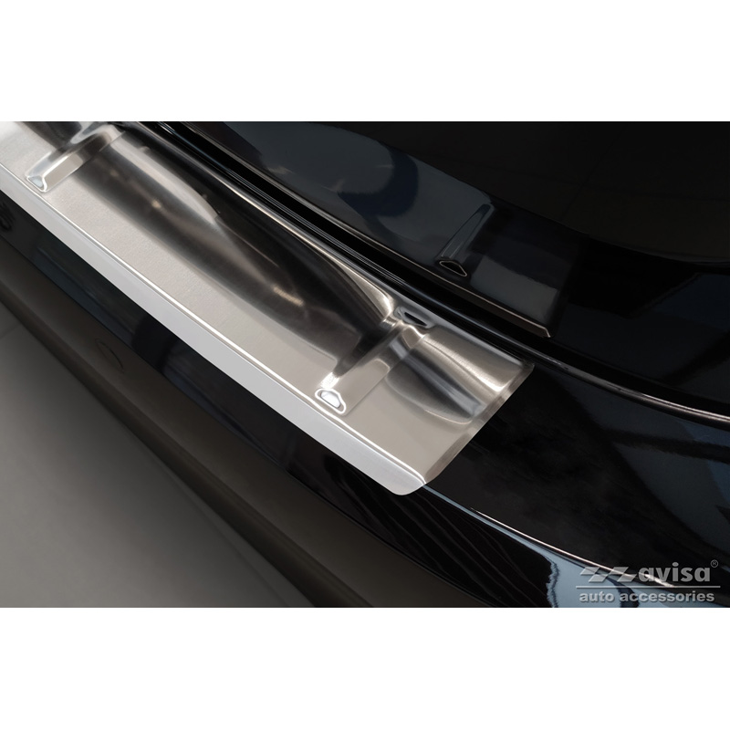 Stainless Steel Rear bumper protector  Honda Civic XI HB 2022- 'Ribs'