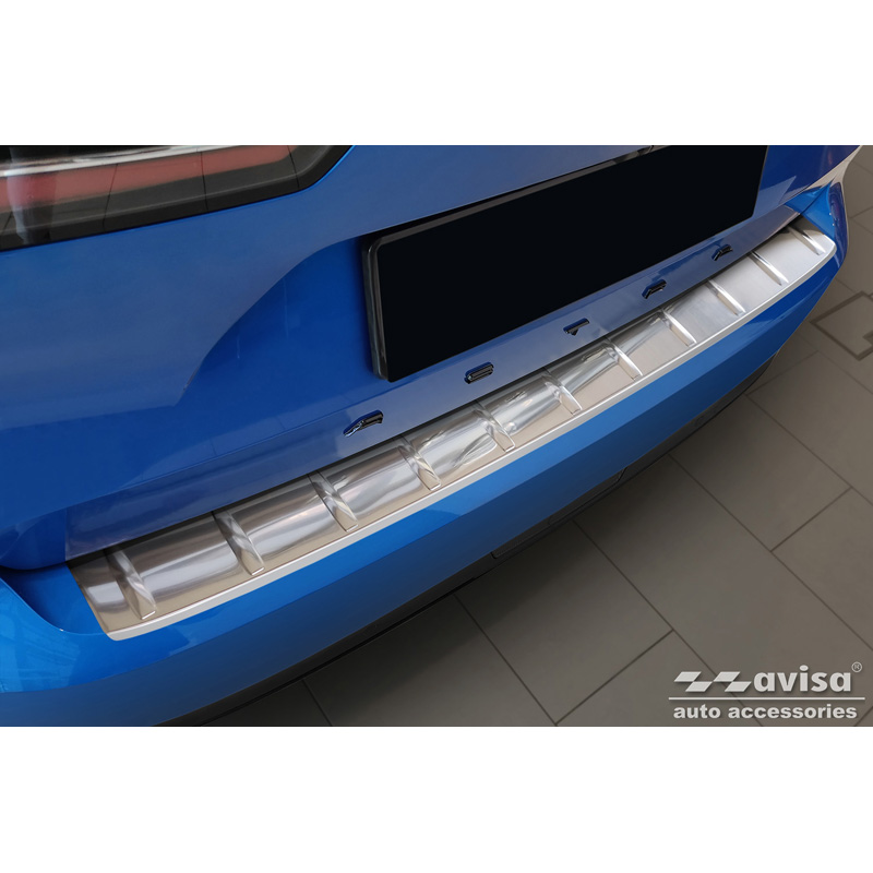 Stainless Steel Rear bumper protector  Opel Astra L Sportstourer 2022- 'Ribs'