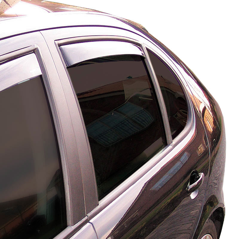 Zijwindschermen Master Dark (achter)  Toyota RAV4 (5th Gen) 2018-