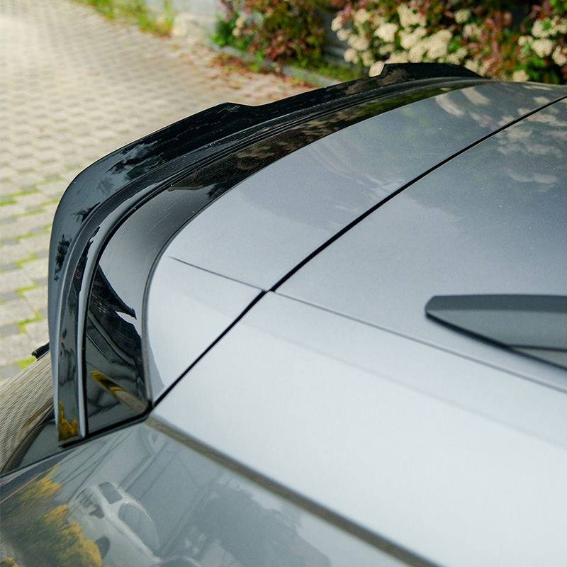 Oneway Roof Spoiler (Cap)  Skoda Kodiaq I (NS7) Facelift 2021-2024 incl. Sportline/RS - Gloss black