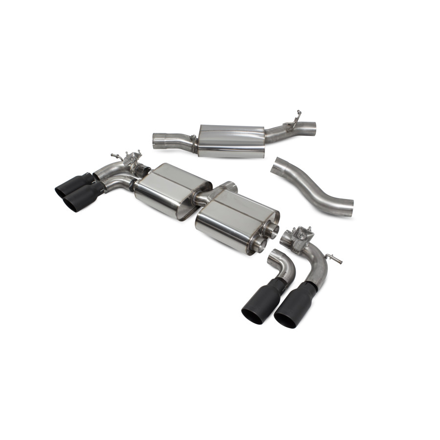Audi S3 2.0T 8V (3 Door & Sportback) PFL Non-resonated cat/gpf-back system with valves