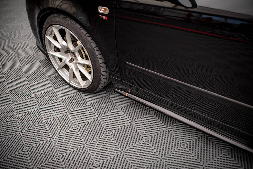 Zijskirts Seat Exeo Maxton Glans Zwart
