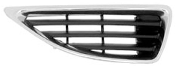 Grill rechts MEGANE 99-02 met Chroom RAND