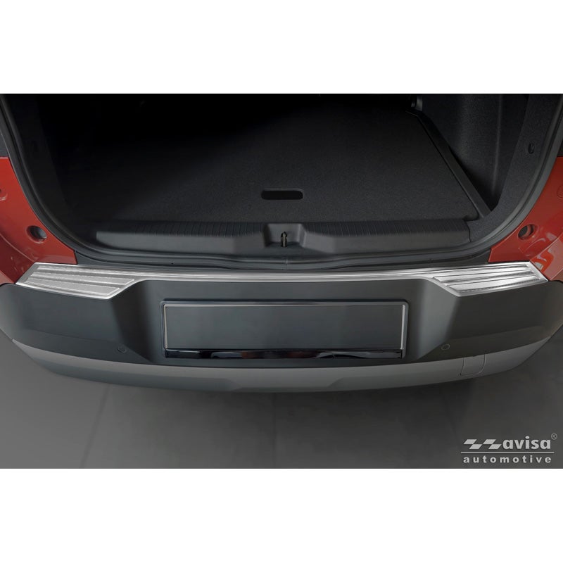 Avisa Stainless Steel Rear Bumper Protector  Opel Frontera (EV) 2024- - Silver