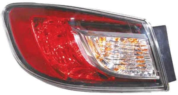 Achterlicht rechts Mazda 3, 09-11 BUITENZIJDE