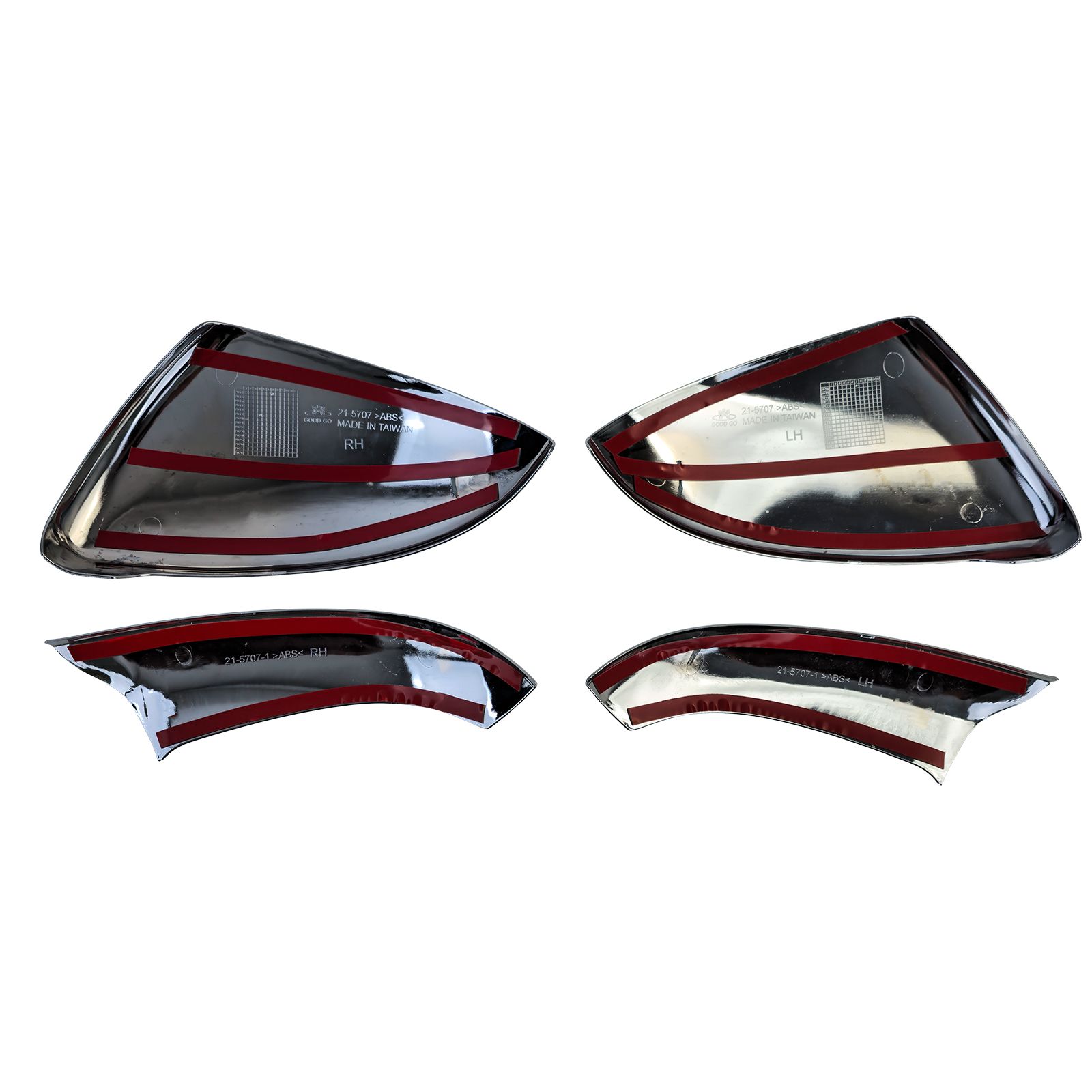 Spiegelkappen VW Golf VII mat Chroom