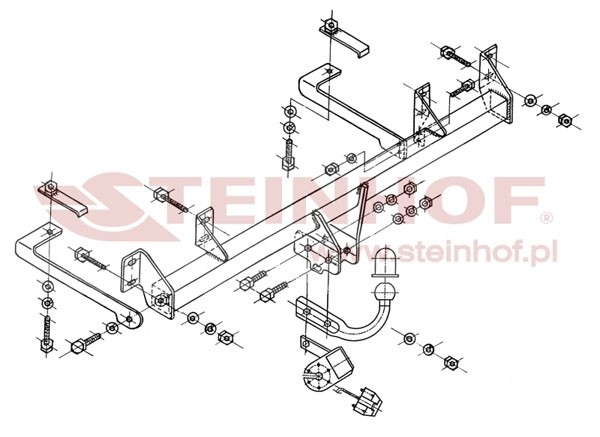 Trekhaak Fiat Panda II 5D 2003-2012