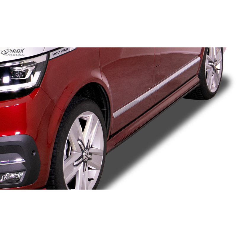 Side skirts  Volkswagen Transporter T6 2015- (Short wheel base) 'Edition' (ABS)