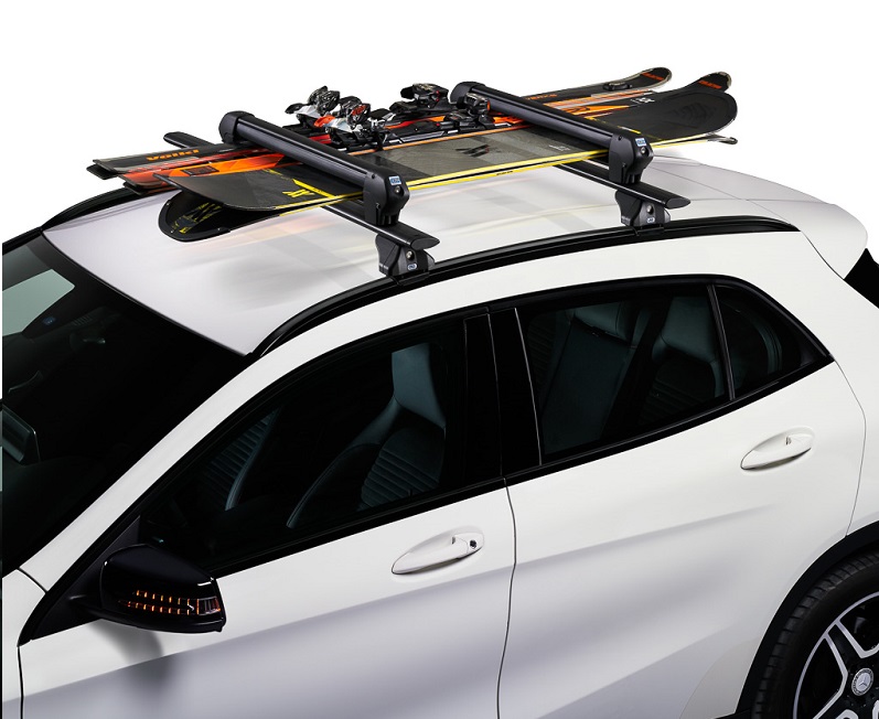 Menabo Frozen Alu Ski en Snowboard Houder voor 6 ski's