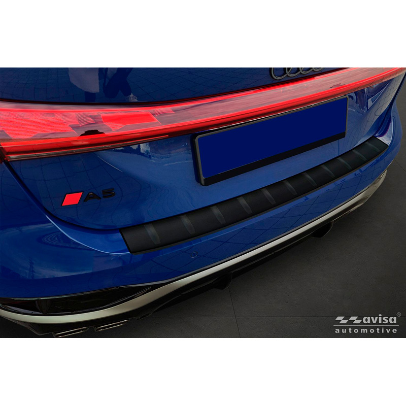 Avisa Stainless Steel Rear Bumper Protector  Audi A5 Avant (B10) 2024- - Matt Black
