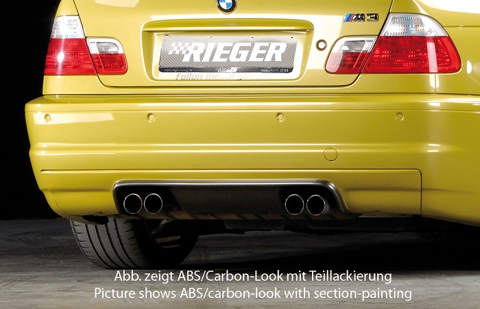 Achterinzet BMW E46 M3 Rieger