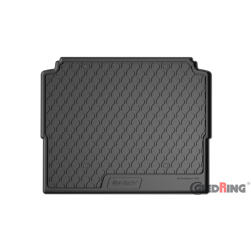 Rubbasol (Rubber) Trunk mat  Opel Grandland X 2017- (Lower variable floor)