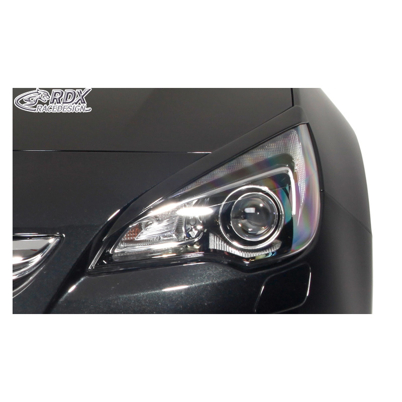 Koplampspoilers  Opel Astra J GTC 2009-2015 & Cascada (ABS)
