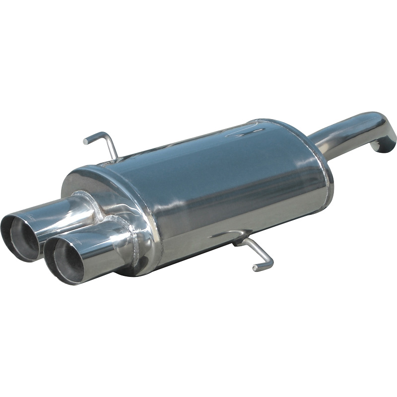 100% Inox Sport Exhaust  Alfa Romeo GT 3.2 V6 24v (240HP) 2004- 2x80mm Racing
