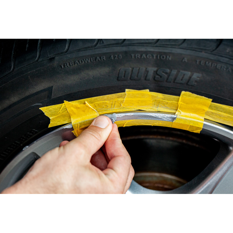 Quixx Wheel Repair Kit - for black wheels