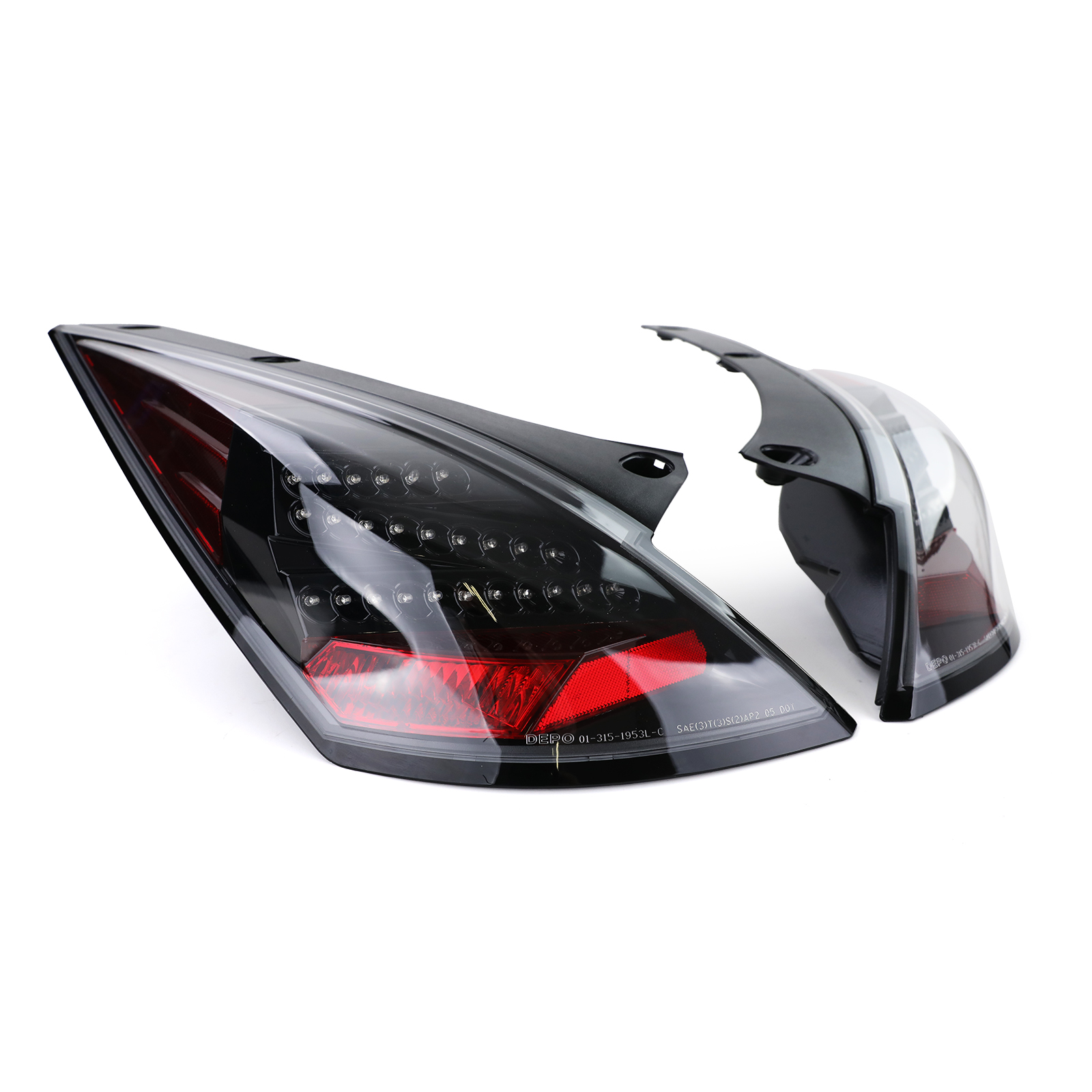 Achterlichten Nissan 350Z Z33 02-08 LED Z-Design zwart