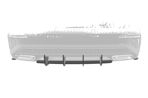 Diffuser Audi A3 S-Line S3 (8Y) CSR Mat Zwart