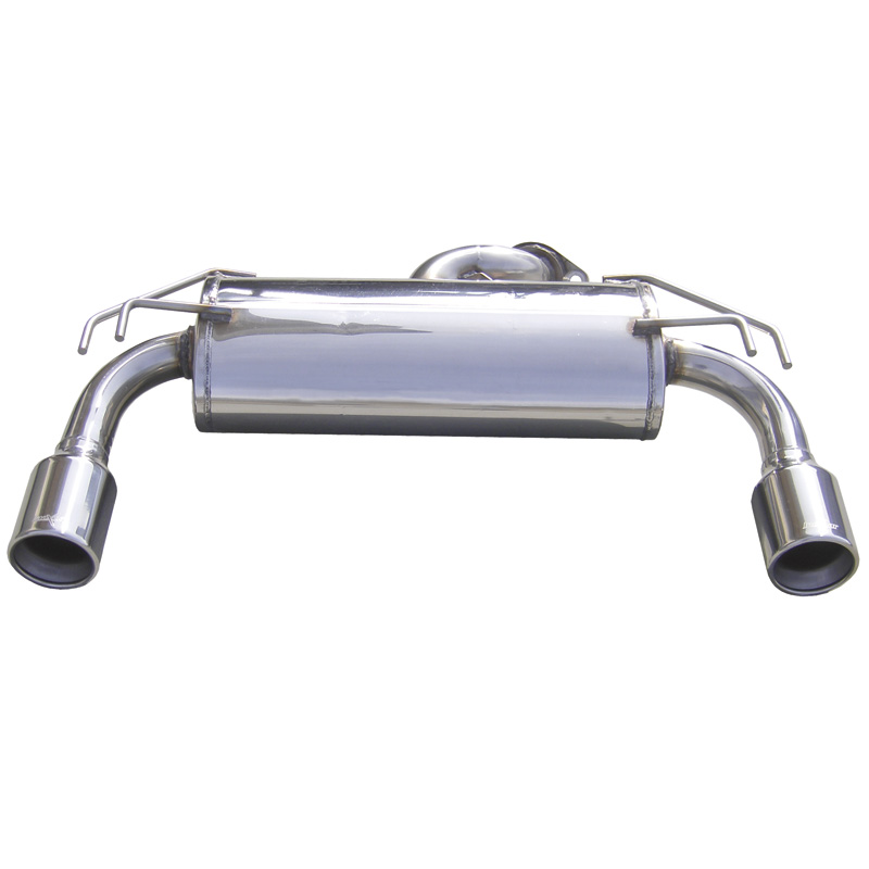 100% Inox Double Sport Exhaust  Mitsubishi Lancer Evo X 2.0T (295HP) 2008- Left/Right 102mm