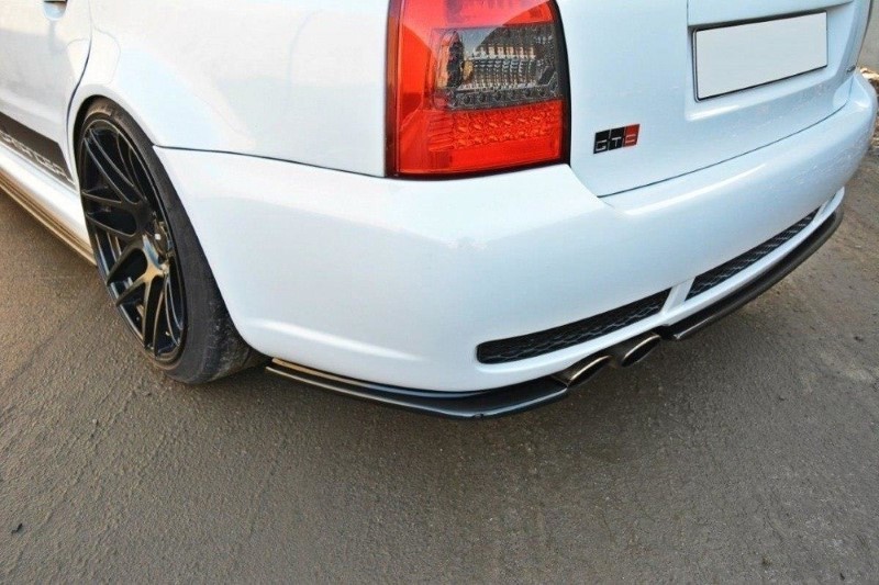 Achterspoiler Audi RS4 B5 Glanzend Zwart