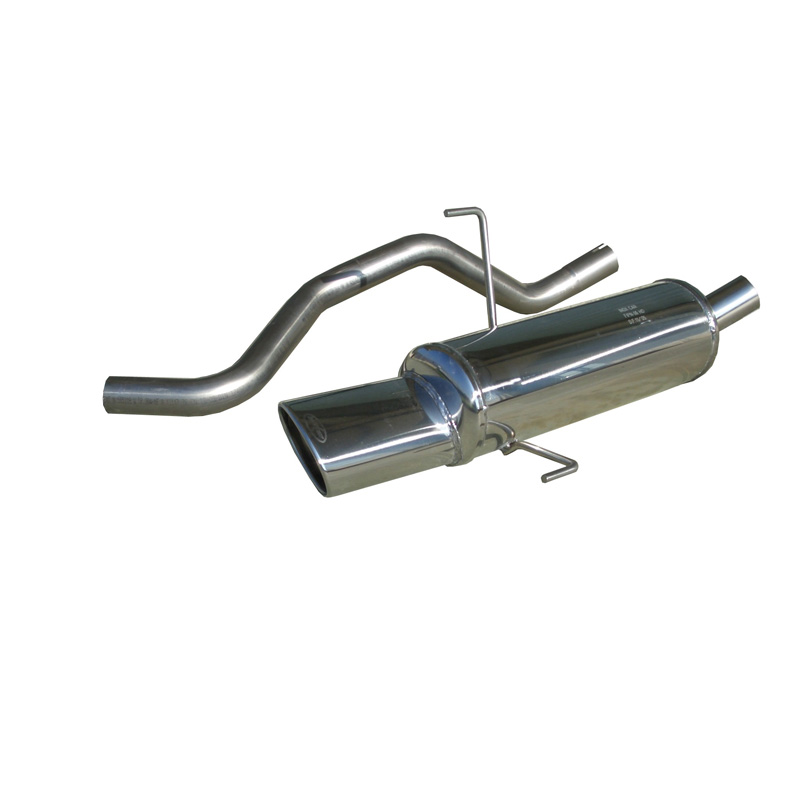 100% Inox Sport Exhaust  Fiat Punto 2B (188) 1.9 JTD (85HP) 2003- 120x80mm
