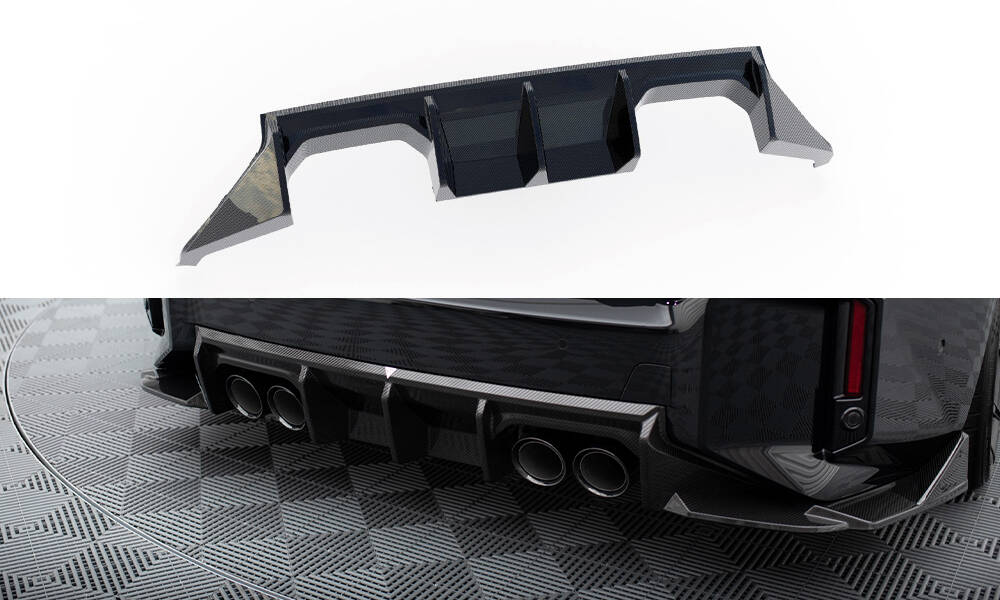 Diffuser BMW M2 G87 Maxton Carbon