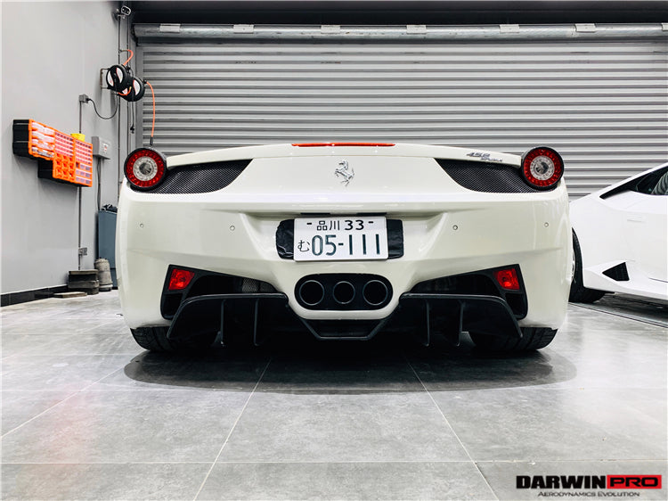 2010-2015 Ferrari 458 Coupe/Spyder Brake Lights Covers Carbon