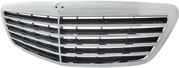 Radiator Grill Mercedes S-Klasse W221. 05-09 Chroom-zwart