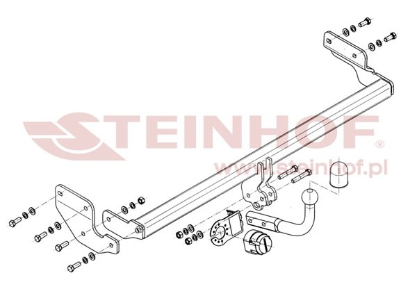 Trekhaak Hyundai Accent 3/5D 2006-2010