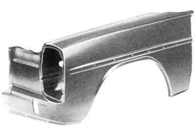 spatbord, rechts,-1973 Mercedes W114/W115, 1968-1975