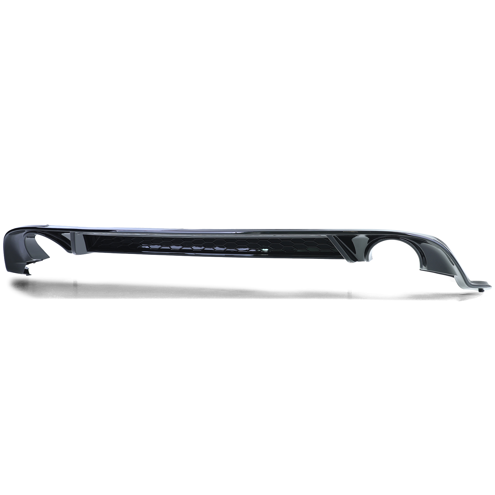 Diffuser VW Golf 7 GTI 17-21 Glans Zwart