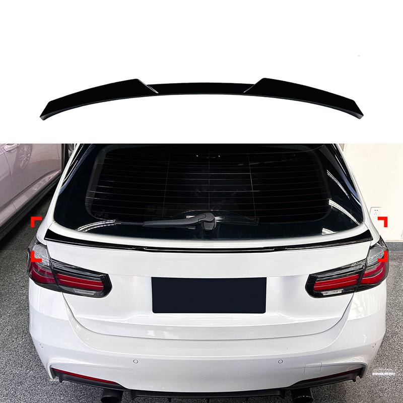 Lower mid rear spoiler  BMW 3-Series F31 Touring 2012-2019 (ABS Glossy Black)