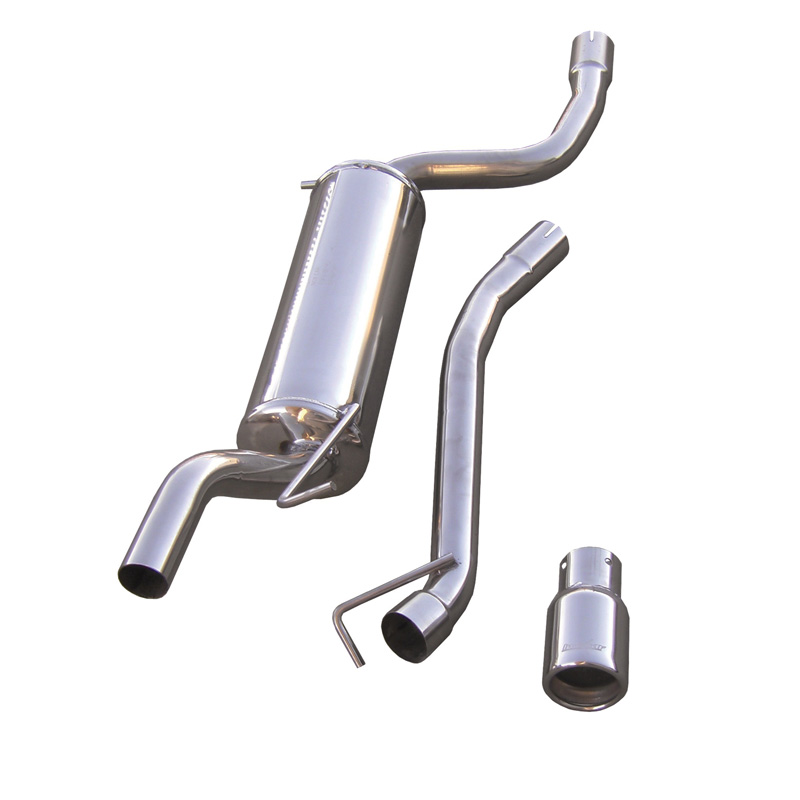 100% Inox Sport Exhaust  Ford Focus 2.0 16v (130HP) 80mm